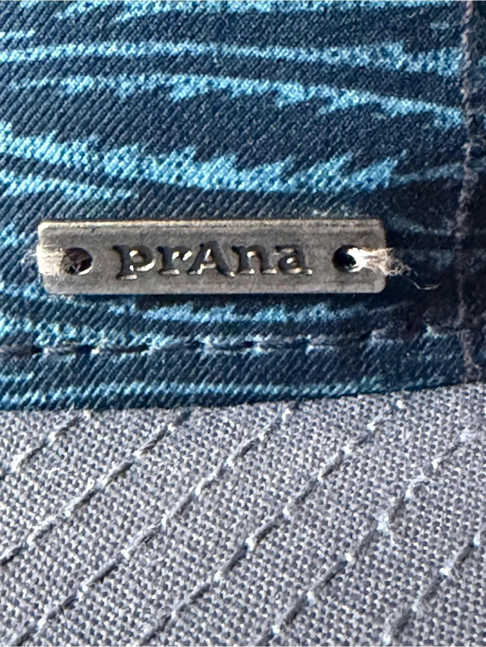 Prana Vista Trucker Blue Men’s Baseball Cap Snapback O/S Cotton Poly #U5VIST315